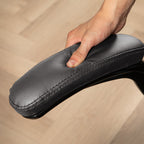 Toimistotuoli, Säädettävä Selkänoja, 60 x 69 x 111-121 cm, Harmaa