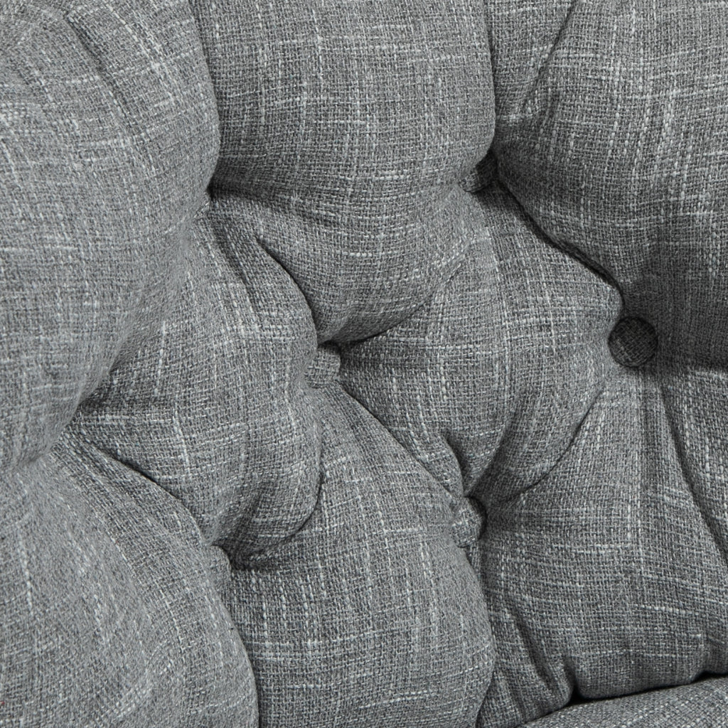 Toimistotuoli, Korkeudensäätö, 65 x 65 x 84-94 cm, Harmaa