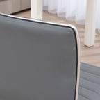 Toimistotuoli, Korkeudensäätö, 48 x 52 x 78-90 cm, Vaaleanharmaa