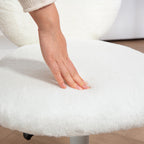 Toimistotuoli Pupunkorvilla, 45 x 52 x 82-90 cm, Valkoinen