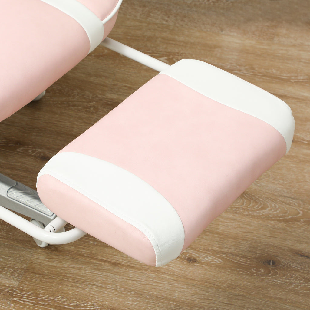 Pelituoli, Selkänojan Säätö Ja Jalkatuki, 115.5-123 x 63 x 63 cm, Vaaleanpunainen