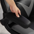 Pelituoli, Korkeudensäätö, 67 x 71 x 112 cm, Harmaa