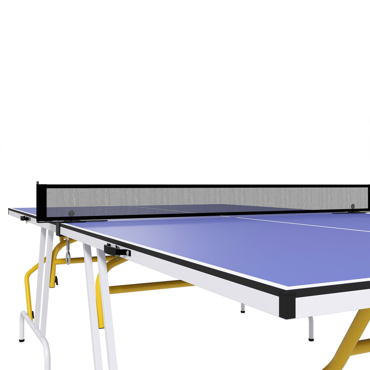 Pingisbord / Bordtennis, hopfällbart, 274 x 152 x 76 cm, blått