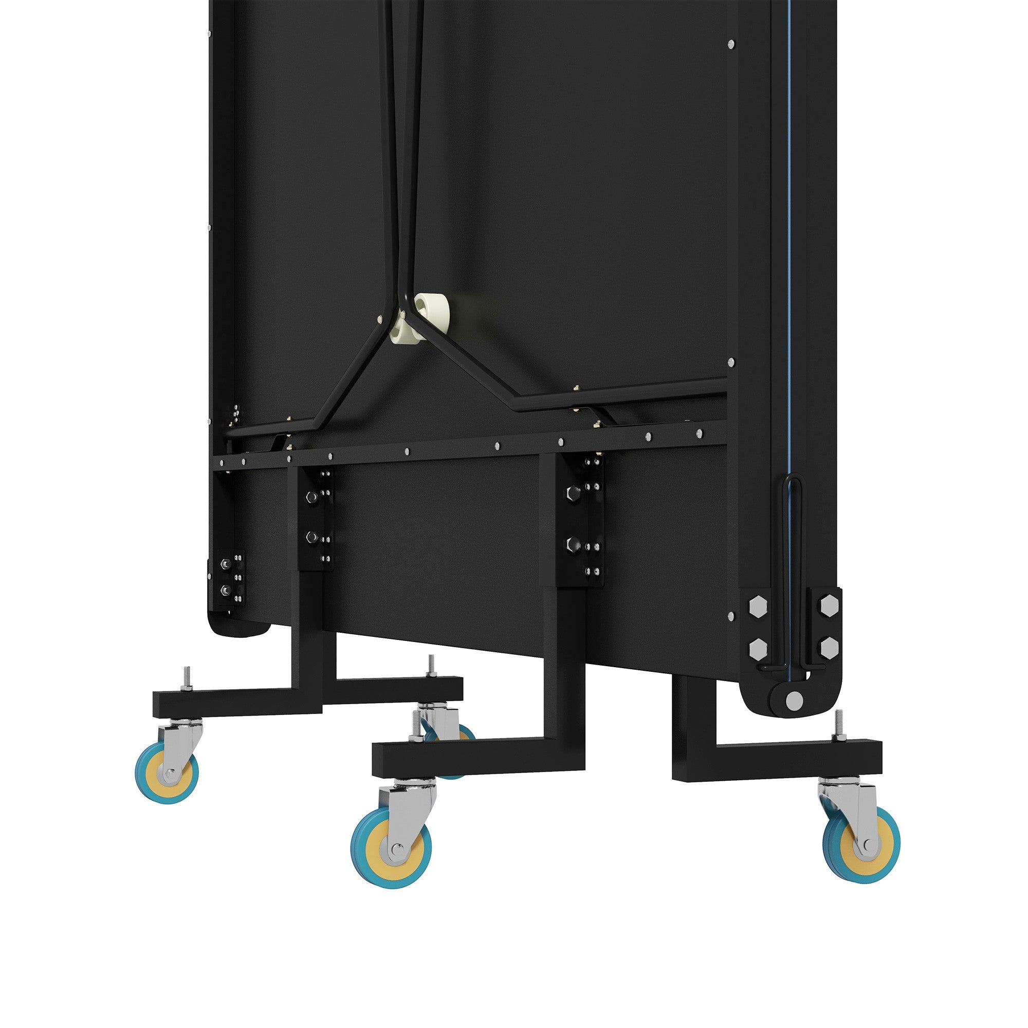 Pingispöytä / Pöytätennis Ja Mailat, Kokoontaitettava, Musta