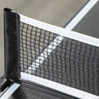 Pingispöytä / Pöytätennis, Taitettava, 152 x 76 x 72 cm, Musta