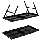 Pingispöytä / Pöytätennis, Taitettava, 152 x 76 x 72 cm, Musta