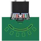 Pokerisetti, 400 Merkkiä, Alumiinisalkku