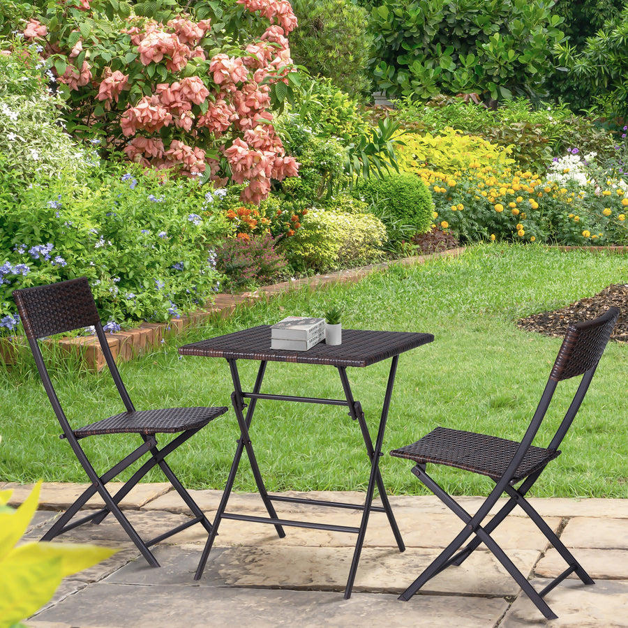 Polyrottinki Bistro Set, brun