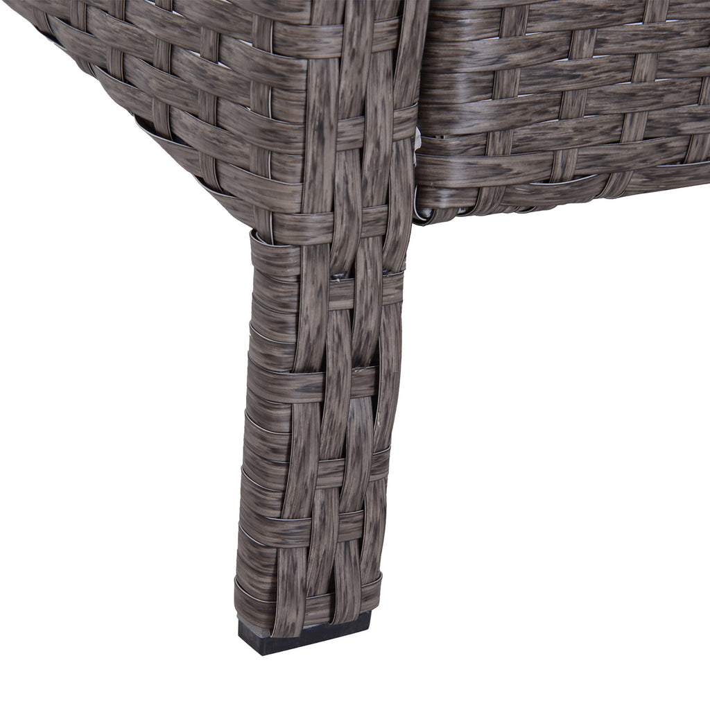 Polyrottinki Sohvaryhmä 5-Osainen, Tummanharmaa