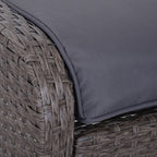 Polyrottinki Sohvaryhmä 5-Osainen, Tummanharmaa