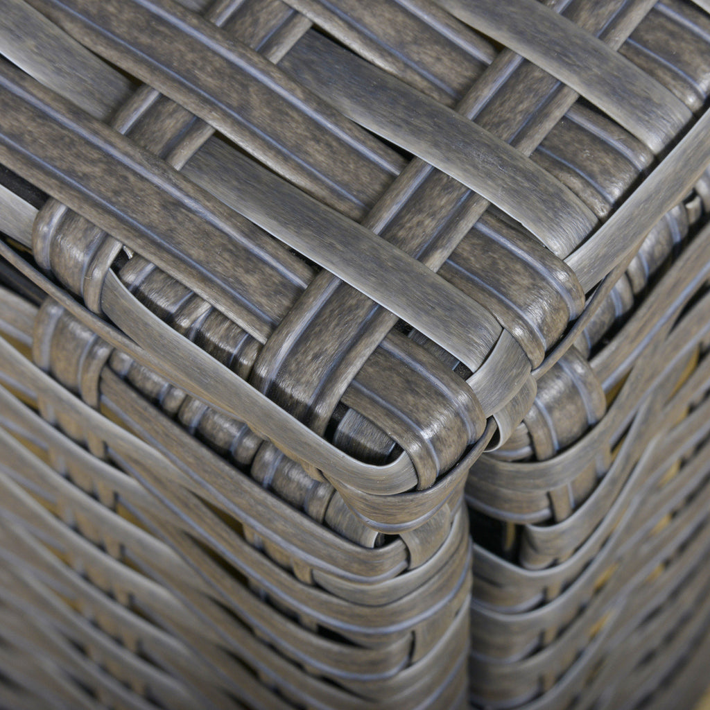 Polyrottinki Kulmasohvaryhmä 10-Osainen, Tummanharmaa