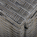 Polyrottinki Kulmasohvaryhmä 10-Osainen, Tummanharmaa