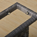 Polyrottinki Kulmasohvaryhmä 5-Osainen, Ruskea/Harmaa