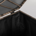 Polyrottinki Säilytyslaatikko Pehmusteille, 75 x 75 x 70 cm, Ruskea