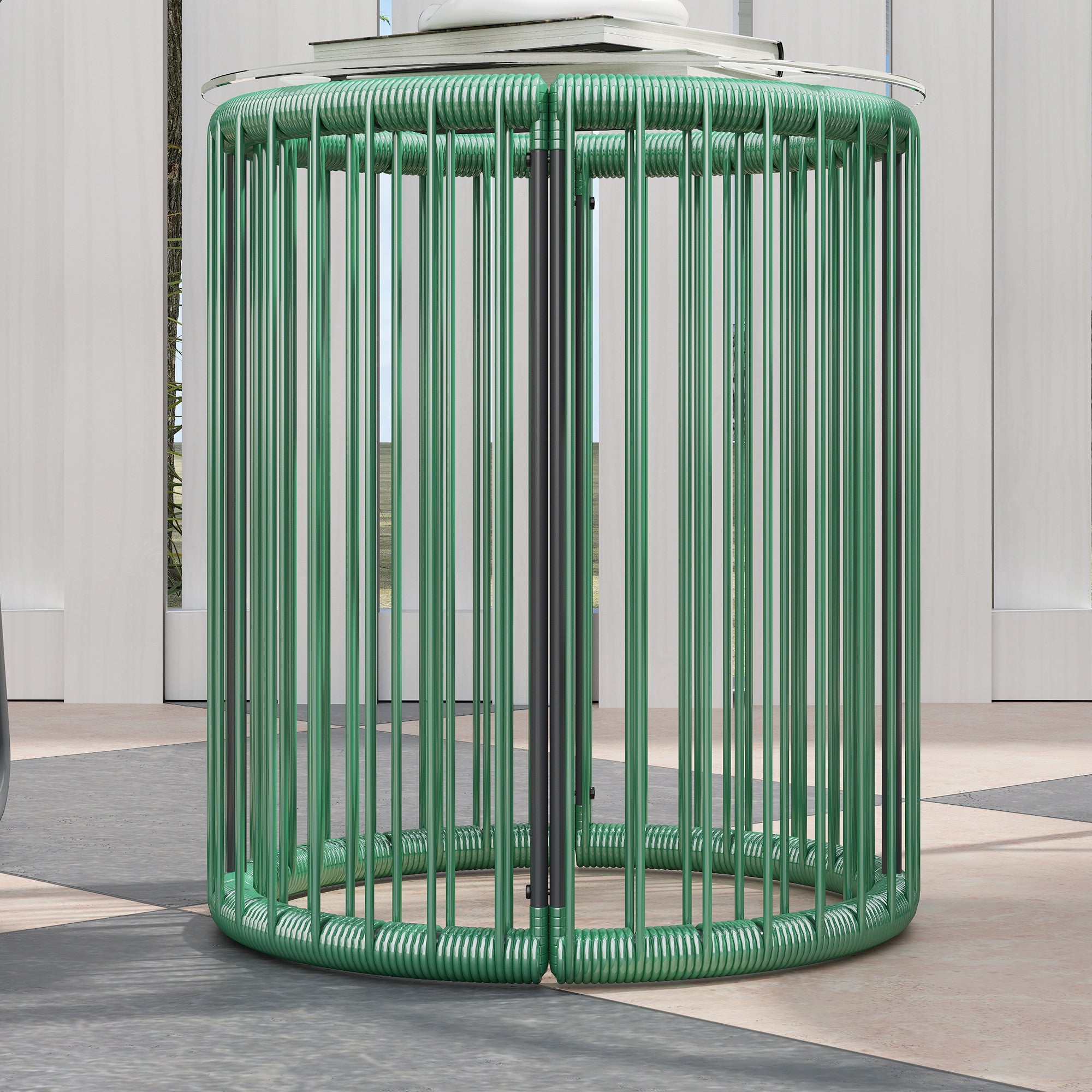 Polyrottinki Bistrosetti 3-Osainen, Vihreä