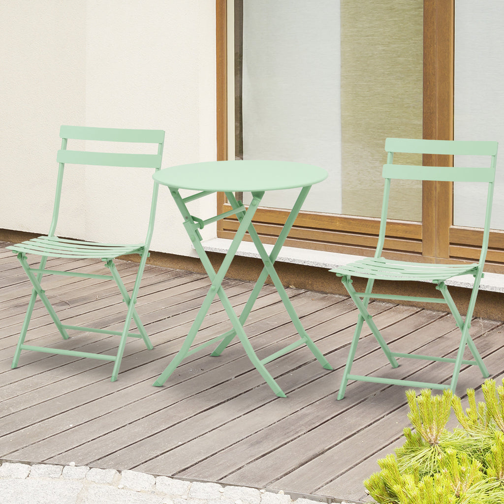 Bistrosetti Kahdelle, Teräs, Vihreä