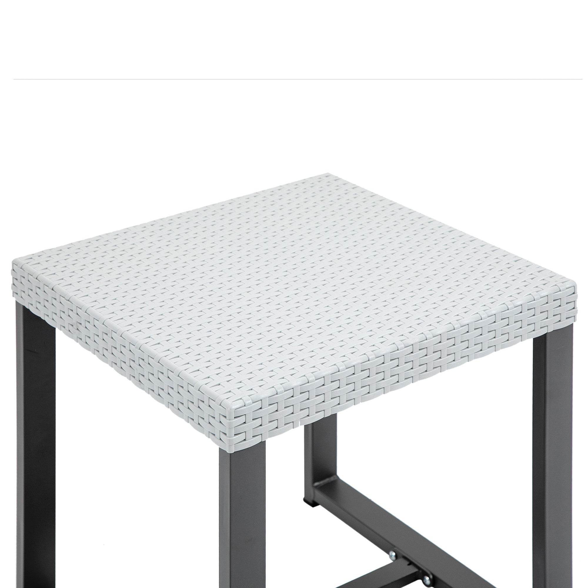 Polyrottinki Parvekesetti, Harmaa / Musta