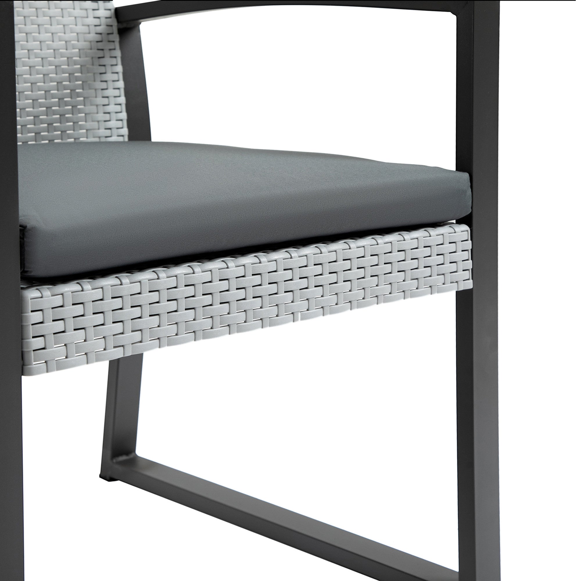 Polyrottinki Parvekesetti, Harmaa / Musta