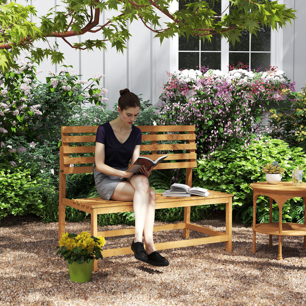 Puutarhapenkki 110 x 61 x 89 cm, Mänty, Ruskea