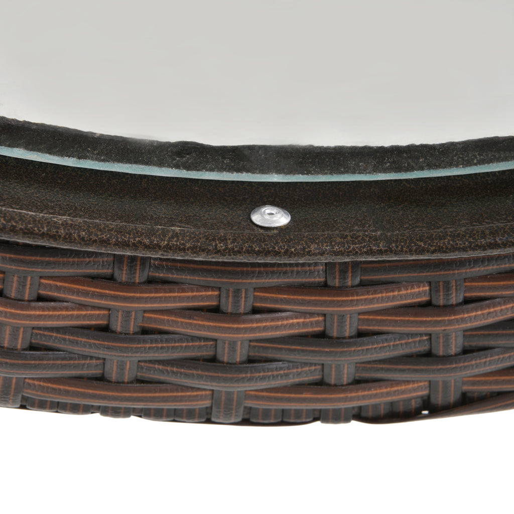 Taitettava Puutarhapöytä 68 x 68 x 73 cm, Ruskea