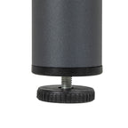 Puutarhapöytä 90 x 90 x 75 cm, Tummanharmaa