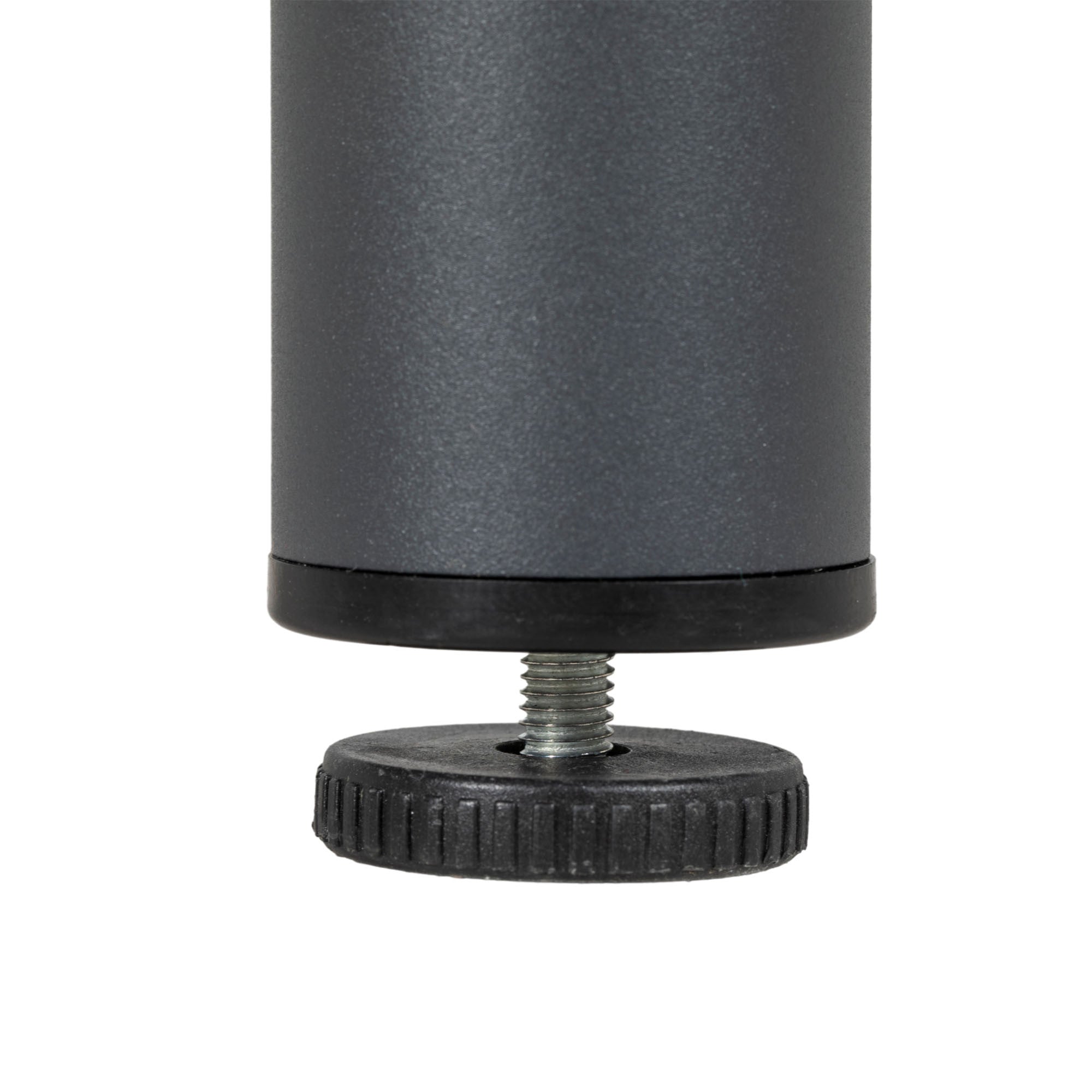 Puutarhapöytä 90 x 90 x 75 cm, Tummanharmaa