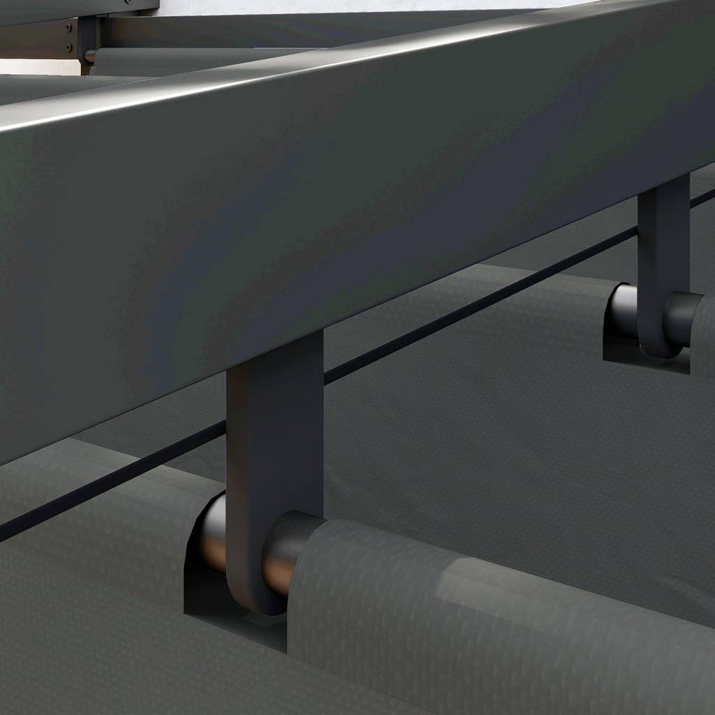 Pergola / Terassikatos 3x3m, Harmaa