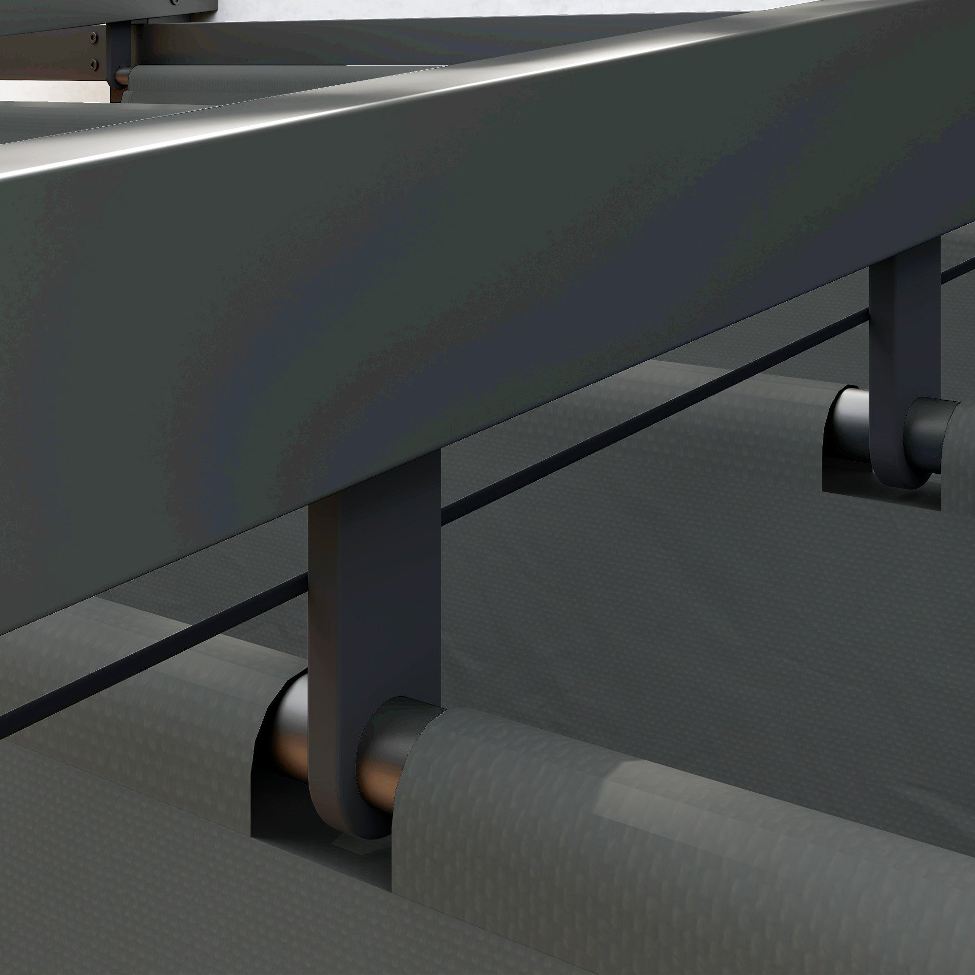 Pergola / Terassikatos 3x3m, Harmaa