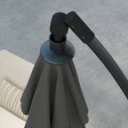 Riippuva Aurinkovarjo 293cm, Harmaa