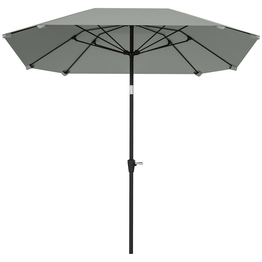 Aurinkovarjo 233cm, Harmaa