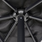 Aurinkovarjo 196cm, Musta