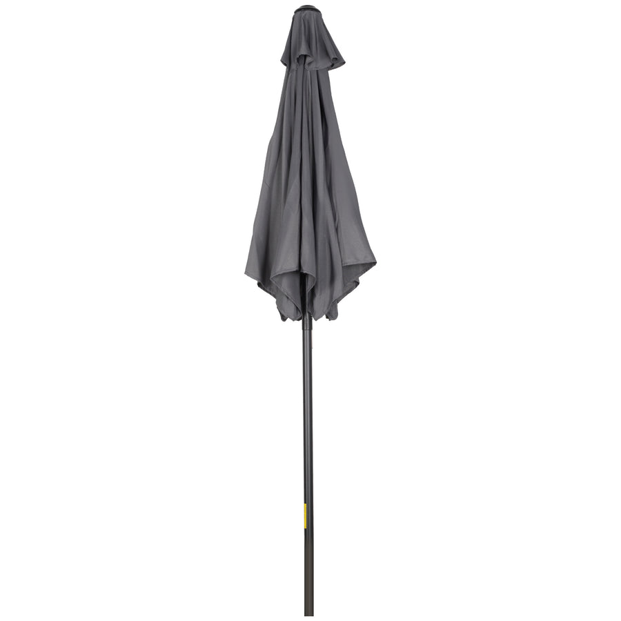 Aurinkovarjo 196cm, Harmaa