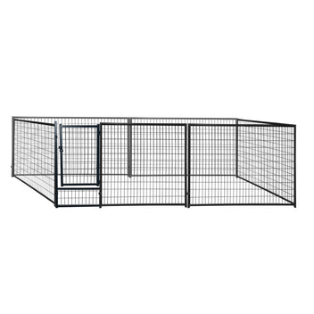 Koiratarha 4 x 2 x 1,15 m – 8 m², elementtirakenne, galvanoitu teräs