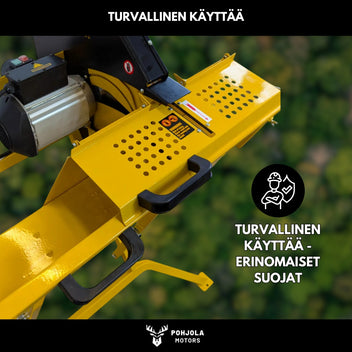 Klapisirkkeli 400 mm – 2200 W, 230 V, skärkapacitet 1000 x 140 mm