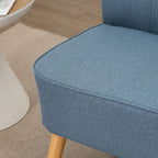 Retro Sohva 2-Istuttava, 117 x 56.5 x 77 cm, Vaaleansininen