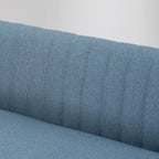 Retro Sohva 2-Istuttava, 117 x 56.5 x 77 cm, Vaaleansininen