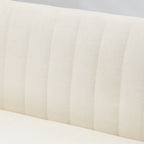 Retro Sohva 2-Istuttava, 117 x 56.5 x 77 cm, Kermanvalkoinen