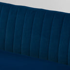 Retro Sohva 2-Istuttava, 117 x 56.5 x 77 cm, Laivastonsininen