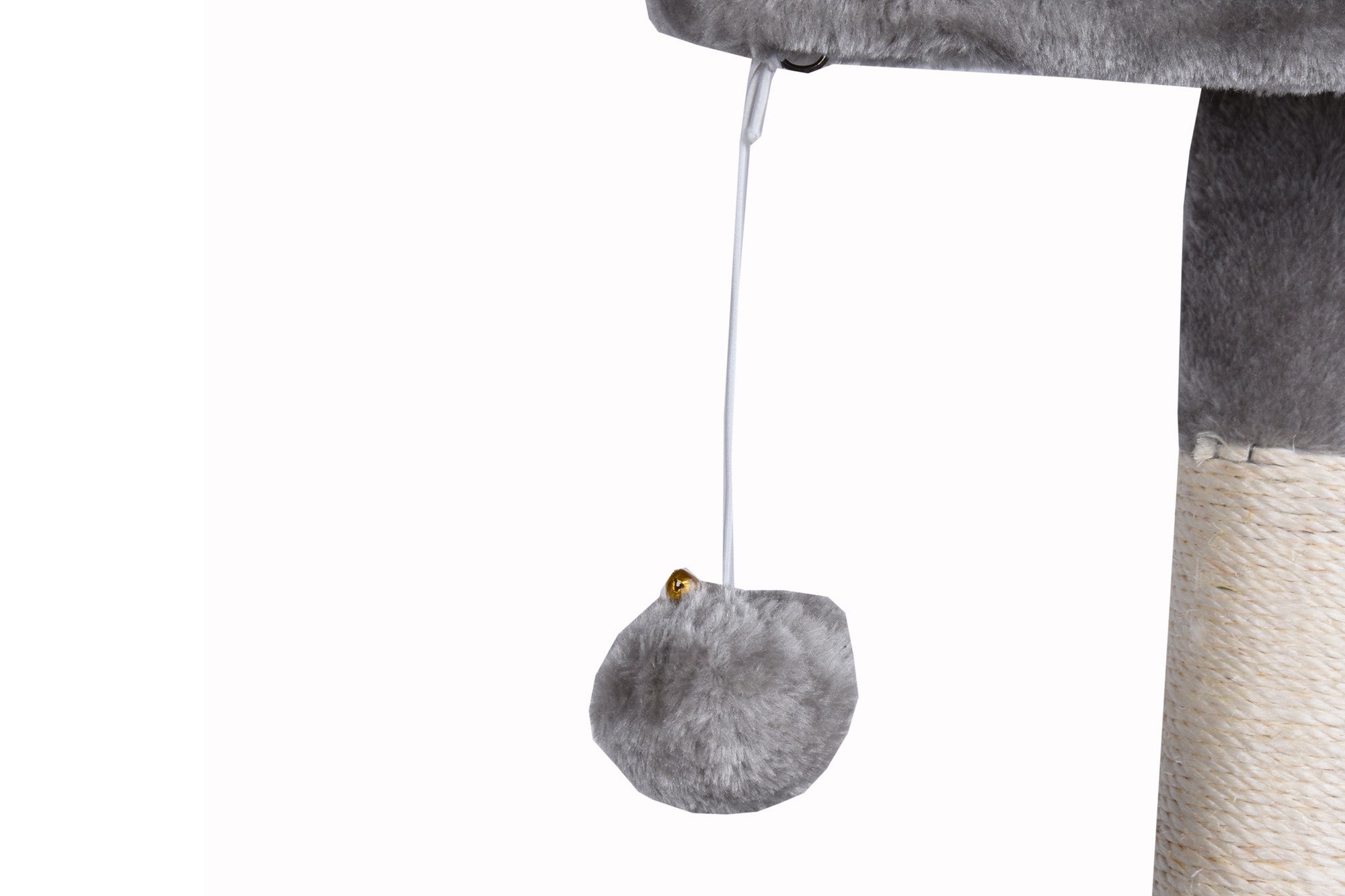 Pohjolan Lemmikkitarvike Kissan raapimispuu 131cm Vaalean harmaa