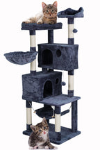 Pohjolan Lemmikkitarvike Kissan raapimispuu 163cm Harmaa