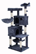 Pohjolan Lemmikkitarvike Kissan raapimispuu 163cm Harmaa