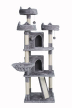 Pohjolan Lemmikkitarvike Kissan raapimispuu 175cm Vaalean harmaa