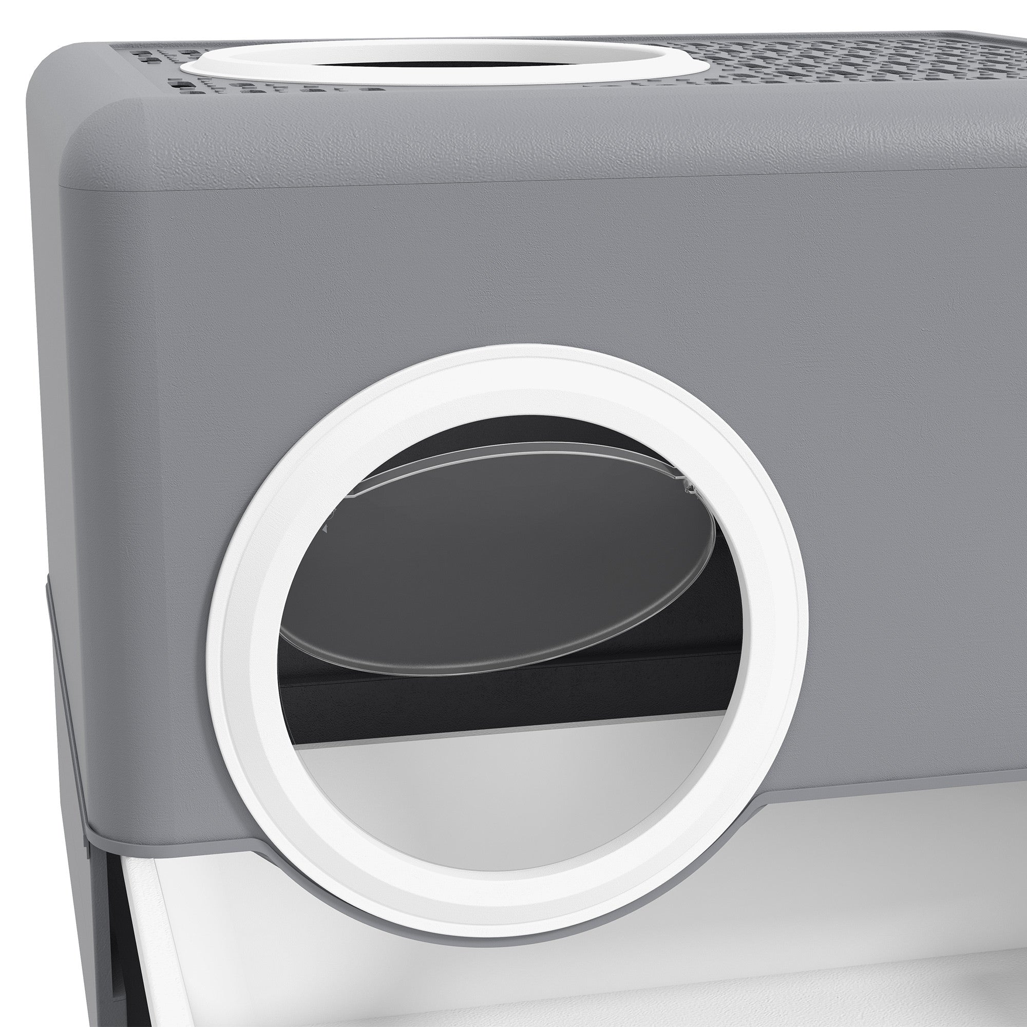 Kissan Hiekkalaatikko Vetolaatikolla 52 x 41 x 38.5 cm, Harmaa