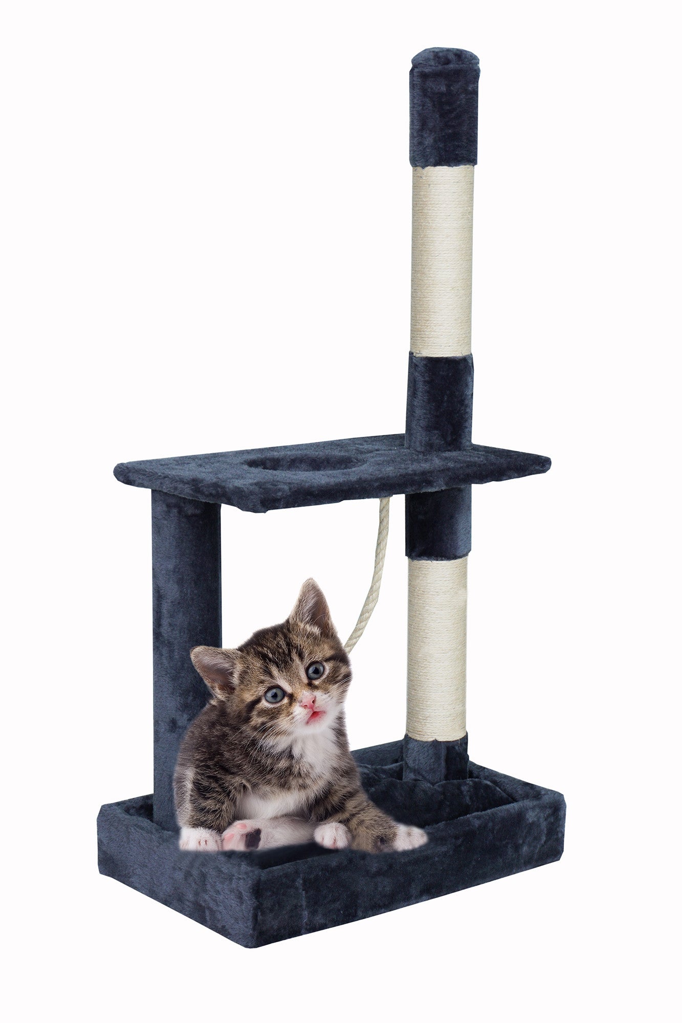Pohjolan Lemmikkitarvike Kissan raapimispuu 102cm Harmaa