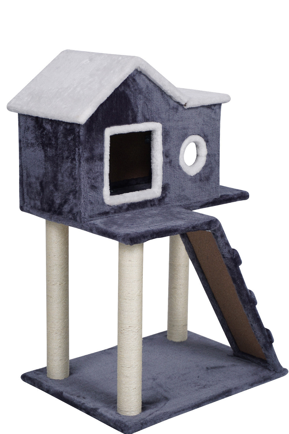 Pohjola Lemmikkitarvike Kissan raapimispuu 90 Harmaa