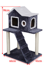 Pohjola Lemmikkitarvike Kissan raapimispuu 90 Harmaa