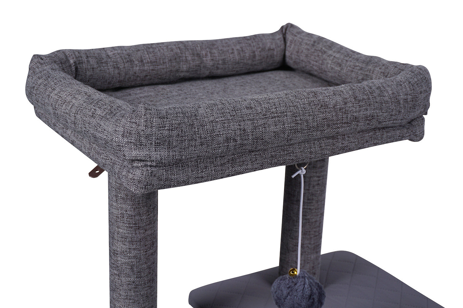 Pohjolan Lemmikkitarvike Kissan raapimispuu 138cm Harmaa