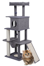 Pohjolan Lemmikkitarvike Kissan raapimispuu 138cm Harmaa