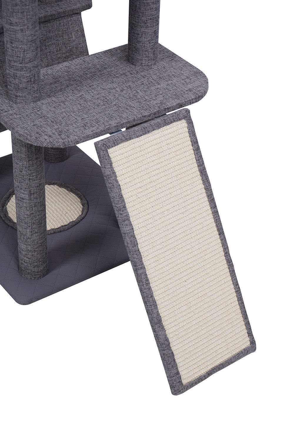 Pohjolan Lemmikkitarvike Kissan raapimispuu 138cm Harmaa