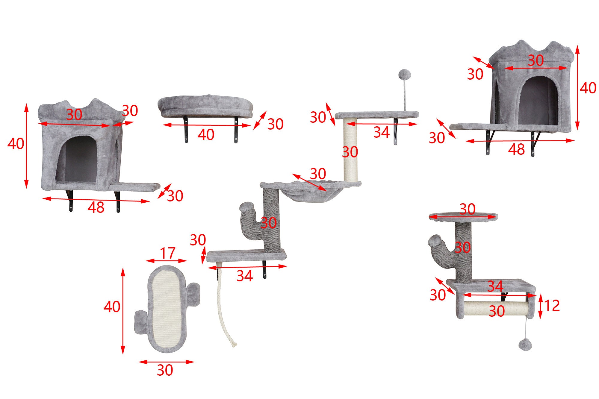 Pohjolan Lemmikkitarvike Kissan kiipeilyseinä